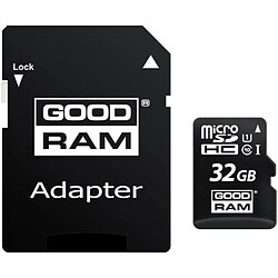 Carte Mémoire GoodRAM 32 Go (Avec Adaptateur carte SD)