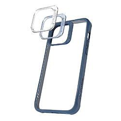 Coque en TPU anti-chute, anti-rayures pour votre iPhone 14 Pro - bleu marine