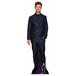 Star Cutouts Figurine en carton Chris Hemsworth en costume bleu 190 cm