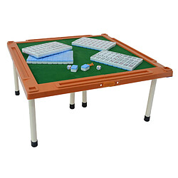 Avis Mini Jeu De Société Portable De Voyage Mahjong Avec Table Pliable Bleu