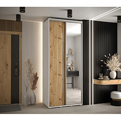 Abiks Meble Armoire Davos 13 À Portes Coulissantes 235,2/100/45 2 Portes