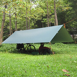 Universal Camping à l'extérieur sur la route de la branche Camping à l'extérieur Tente portative renforcée de 2 mètres, pergola de plage ombragée avec support(Vert)