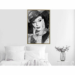 Paris Prix Affiche Murale Encadrée Extraordinary Beauty 40 x 60 cm Or