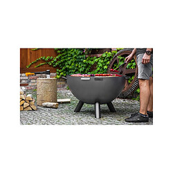 Farm-Mdlt Braséro de jardin Prémium DALLAS Ø 85cm en acier pas cher