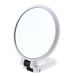 Miroir grossissant à double face avec miroir de maquillage rond / trou de suspension