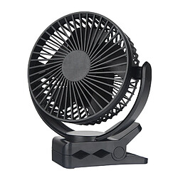 Avis Mini Ventilateur USB Clipsable avec Batterie 5000mAh, Petit ventilateur de Bureau Portable, 3 Vitesses, Double Rotation 360, avec Câble USB pour la Maison, le Bureau