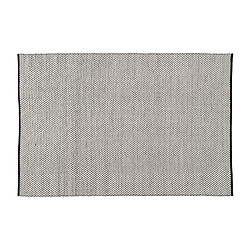 BigBuy Home Tapis Blanc Noir 200 x 300 x 1 cm