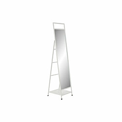 Miroir sur pied DKD Home Decor Miroir Métal Blanc Loft (39 x 40 x 160 cm)