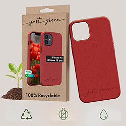 Avis BIGBEN Coque iPhone 12 / 12 Pro Natura Rouge - Eco-conçue Just Green