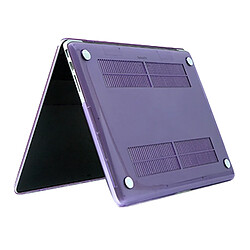 Wewoo Housse Étui Violet pour 2016 Macbook Pro 13,3 pouces A1706 & A1708 Ordinateur Portable Crystal PC de Protection