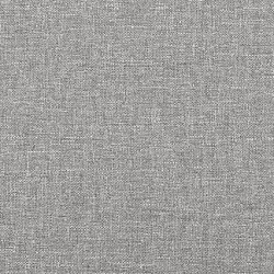 Vidaxl Cadre de lit gris clair 120x190 cm tissu pas cher