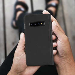 Acheter Housse Galaxy S10 Étui Folio Porte carte Flip Wallet Anymode Noir