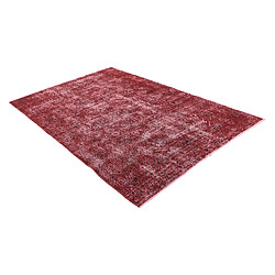 Avis Vidal Tapis de laine 229x147 rouge Ultra Vintage