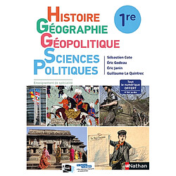 Histoire géographie, géopolitique, sciences politiques 1re : enseignement de spécialité