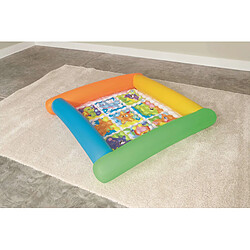 Avis Tapis de Jeux Gonflable Bestway Friendly Animals 132x132x23 cm