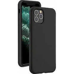 Coque iPhone 11 Pro Silicone SoftTouch Noire Bigben