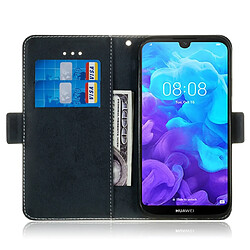 Acheter Wewoo Housse Coque Pour Huawei Y5 2019 / Honor 8s Retro Horizontal Flip PU en cuir avec fentes cartes et support noir