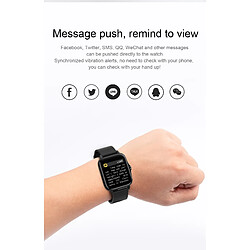 Acheter Universal Smartwatch Hommes Femmes Plein Écran Bluetooth Appelé IP67 Étanche ECG Fréquence cardiaque Fitness Tracker PK GTS 2 |