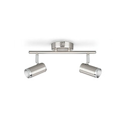 Ledkia Plafonnier LED 2 Spots Espimas 2x4.3W Chromé