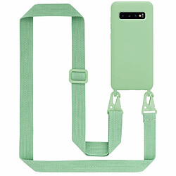 Cadorabo Etui Samsung Galaxy S10 4G Coque en Vert