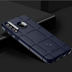 Wewoo Coque Souple Housse en silicone à couverture totale pour de protection antichoc Galaxy M30 bleu