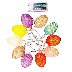 Guirlande Lumineuse à LED 6ft / 10ft Décoration De Fête Des Oeufs De Pâques Arbre à Pelouse Lumières 2m