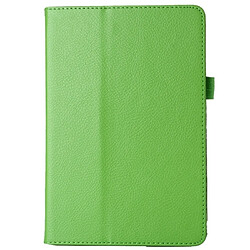 Wewoo Housse Étui Coque de protection en cuir PU à rabat horizontal avec support pour iPad Mini 2019 vert