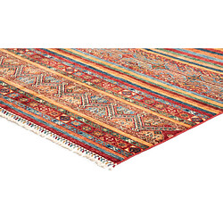 Avis Vidal Tapis de laine 295x248 rouge Torkman