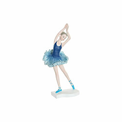 Figurine Décorative DKD Home Decor Bleu Résine (11 x 6 x 23 cm)