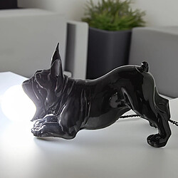 Acheter Lampe de bureau Alexandra House Living Noir Acrylique Plastique Mélamine 47 x 23 x 20 cm Chien