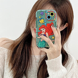 Avis GUPBOO Étui pour iPhone13 sirène princesse fille coque de téléphone dessin animé fille en silicone