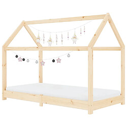 Avis Maison Chic Lit d'Enfant Chambre - Cadre de lit pour enfant Bois de pin massif 70x140 cm -MN97882