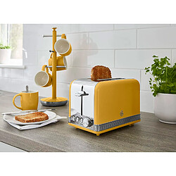 Acheter Retro Set Petit-Déjeuner Bouilloire 1,8L Sans fil, Grille-Pain 2 Larges Tranches, 850, Jaune, SWAN, STP7050YELNEU