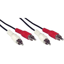 InLine 3 m 2 x RCA mâle vers mâle Audio Cable