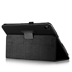 Wewoo Housse Étui Coque en cuir à rabat horizontal Texture Litchi pour iPad Pro 11 pouces 2018avec support et fonction Veille / Réveil Noir pas cher