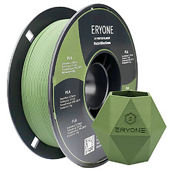 Acheter None Filament PLA mat ERYONE pour imprimante 3D 1,75 mm Tolérance 0,03 mm 1 kg (2,2 lb)/bobine - Vert olive