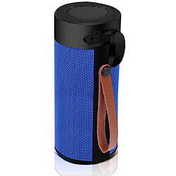 Universal Bluetooth sans fil extérieur 5.0 Subwoofer Haut-parleur Musique Haut-parleur portable Stéréo multifonctionnel stéréo haut-parleur mini boîte sonore | (bleu)