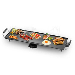 Plancha électrique Noire Avec Revêtement Anti-adhésif Kpan 70 De Kitchencook