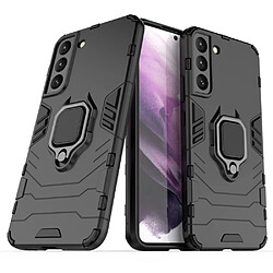 Coque en TPU anti-rayures avec béquille noir pour Samsung Galaxy S22