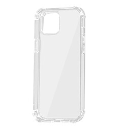 Coque iPhone 13 Rigide Contour Souple Coins antichocs Ipaky Transparent