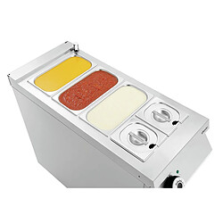 Avis Bain-marie électrique 1 x GN 1/1 et 2 x GN 1/3 - Bartscher