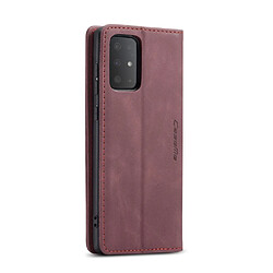 Acheter Caseme Etui en PU entreprise auto-absorbée rouge pour votre Samsung Galaxy S20 Ultra/S11 Plus