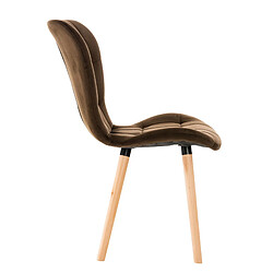 Avis Non Chaise Elda en velours