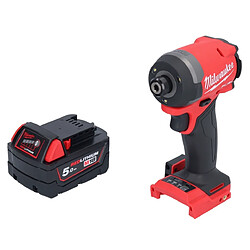 Milwaukee M18 FID3-501 Clé à choc sans fil 18 V 1/4'' 226 Nm Brushless + 1x batterie 5,0 Ah - sans chargeur