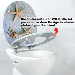 Acheter Helloshop26 Abattant WC charnière à fermeture lente en bois robuste pour siège de toilette pour salle de bain 19_0000671