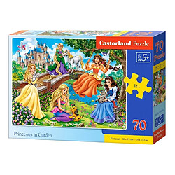 Castorland Puzzle 70 pièces : Les princesses dans le jardin