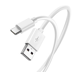 Câble Oppo USB-C Original Charge Rapide 3A et Sécurisée Blanc