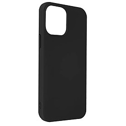 Avizar Coque iPhone 13 Pro Max Silicone Semi-rigide Finition Soft-touch noir