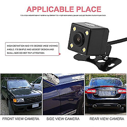 Acheter Universal 4 lumières LED caméra de vue arrière étanche HD grand angle voiture caméra arrière inversée