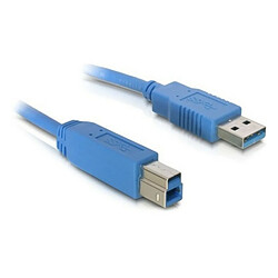 Câble USB 3.0 A vers Micro USB B DELOCK Bleu 1 m